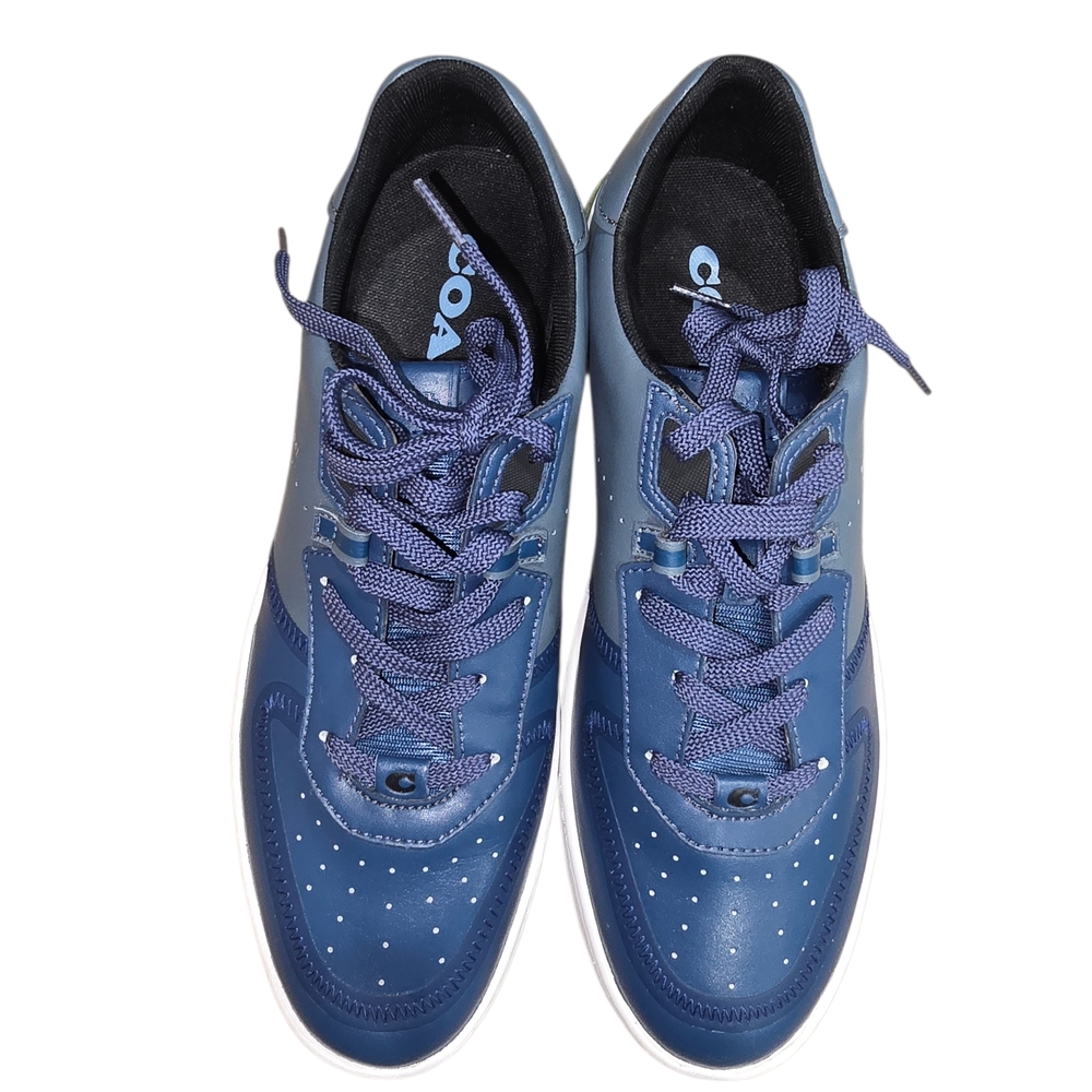 Coach Men's Blue Sneakers - Picture 4 of 11